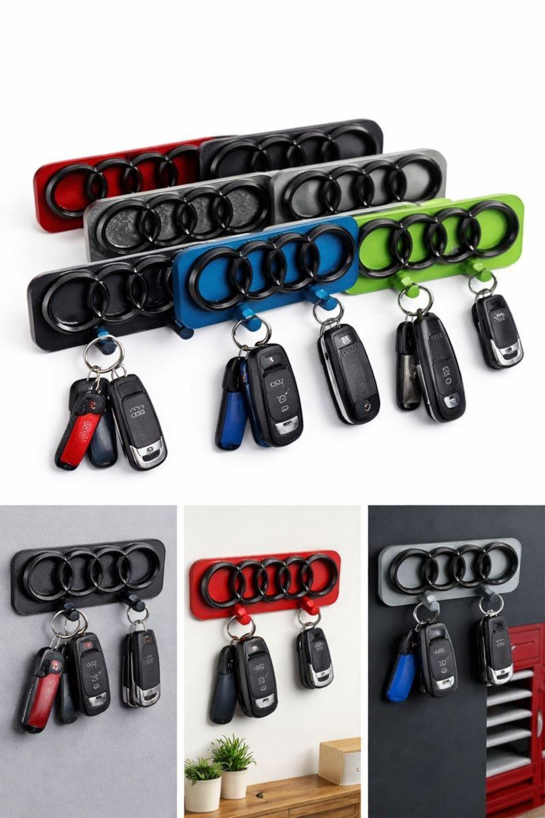 Car Key Hanger – Custom 3d Printed Wall Mount | Colour Matched to Your ...