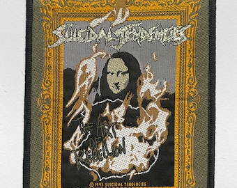 【オリジナル ヴィンテージ】90'S SUICIDAL TENDENCIES Vintage Suicidal Tendencies the Art of Rebellion 1993 Patch, 90s