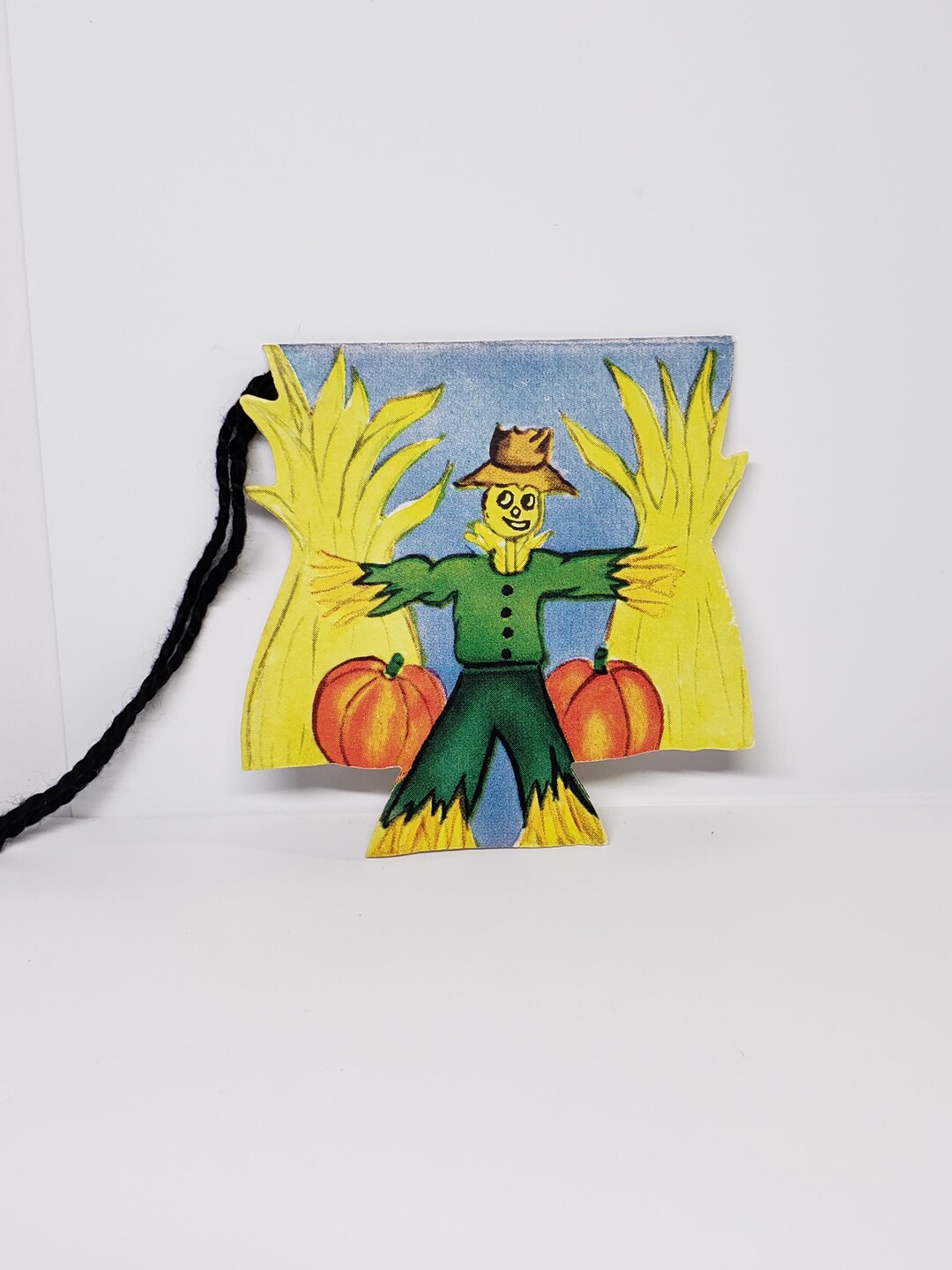Vintage Unused 1940's A-meri-card Die Cut Halloween Bridge Tally Card ...