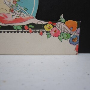 Unused Art Deco 1920's Henderson Line Die Cut Fantasy Wedding Place ...