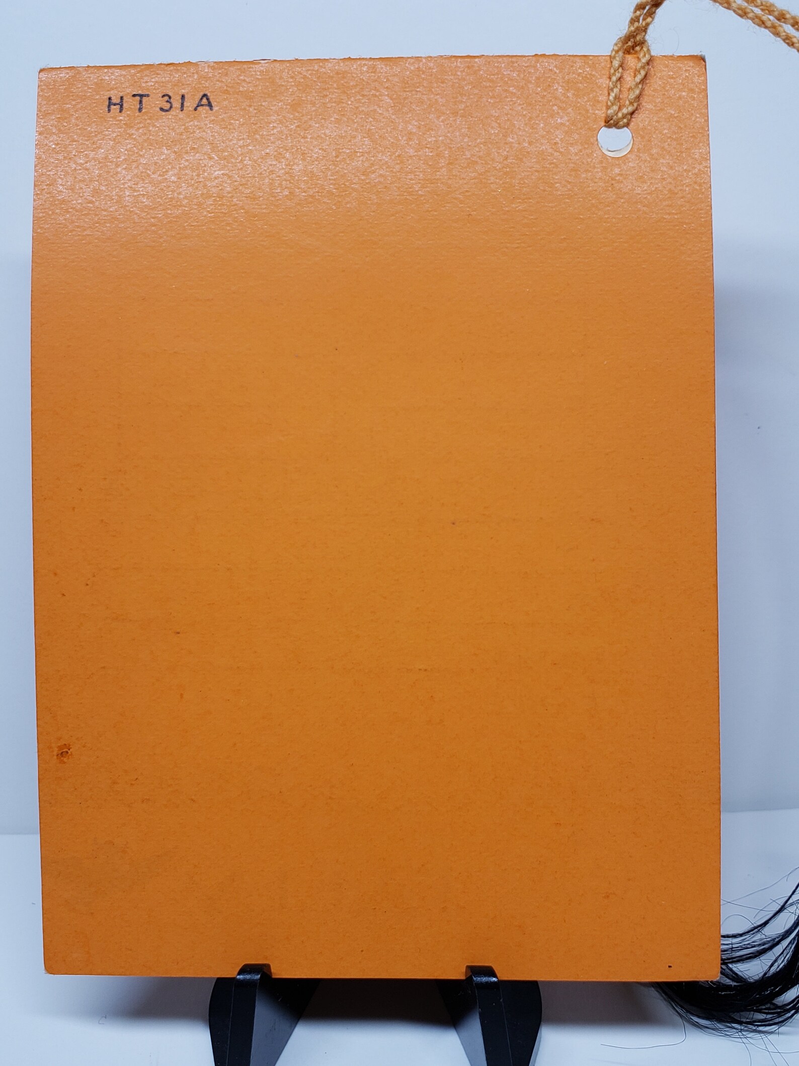 Vintage 1930's Unused Art Deco Bright Orange Halloween Bridge Tally ...