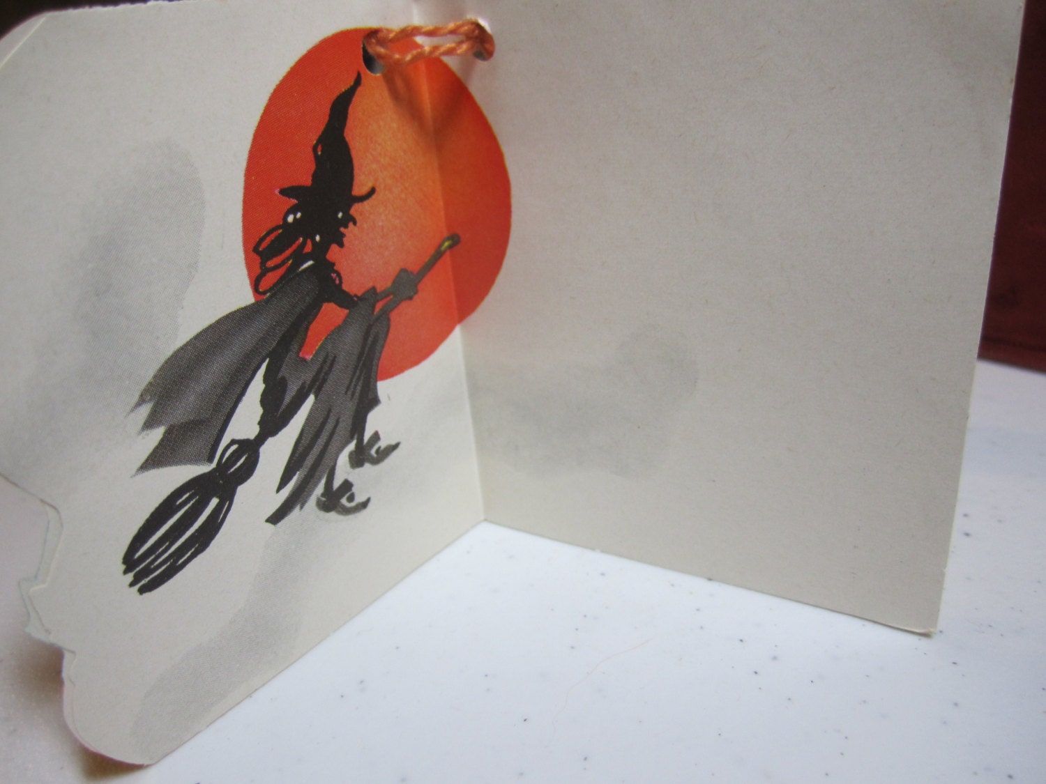 Vintage 1940's Unused Die Cut A-meri-card Halloween Bridge Tally ...