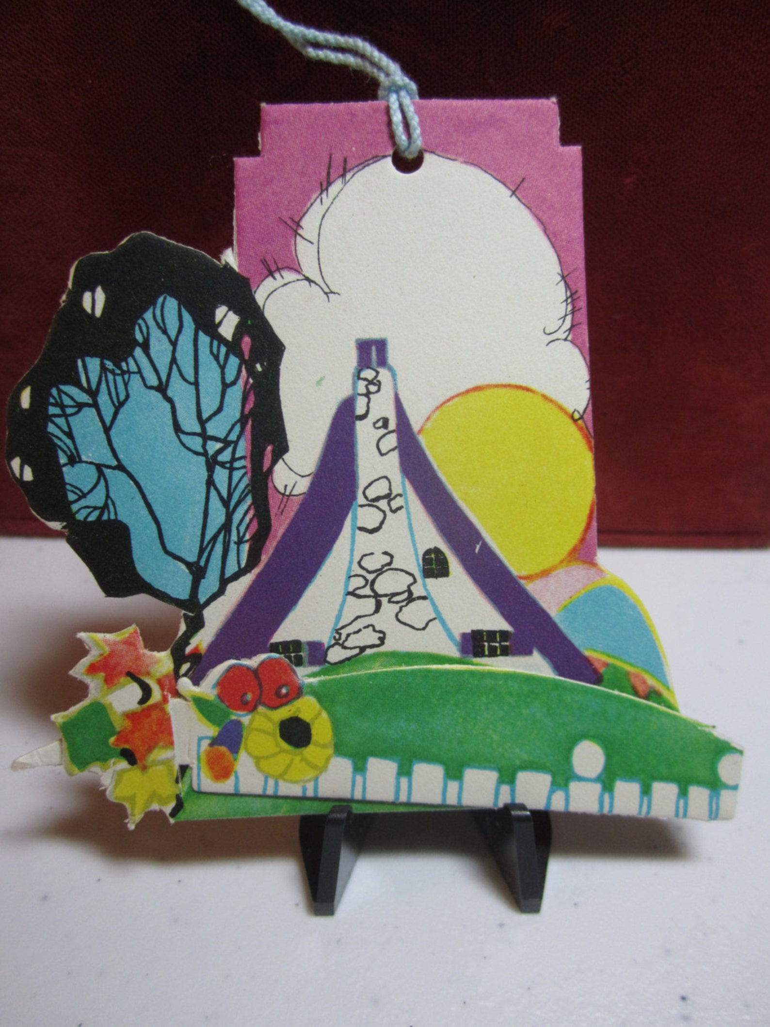 Art Deco Unused 1920's-30's Die Cut Bridge Tally Place Card 2 Pieces ...