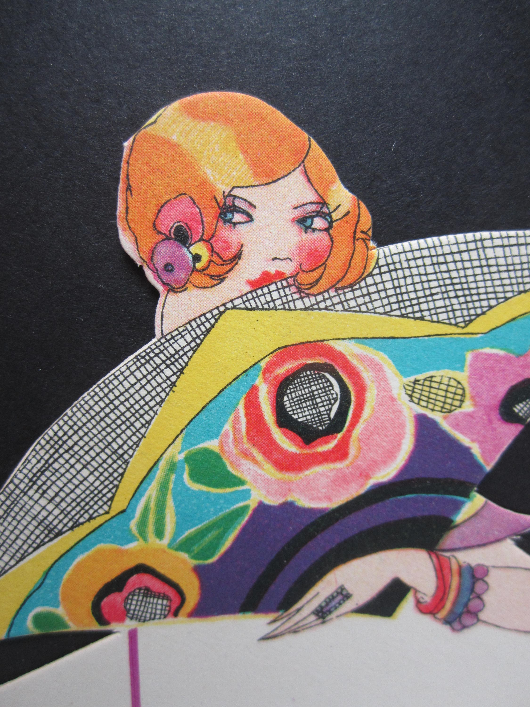 Gorgeous Art Deco 1920's Unused Die Cut the Henderson Line Place Card ...