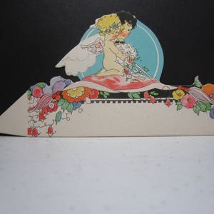 Unused Art Deco 1920's Henderson Line Die Cut Fantasy Wedding Place ...
