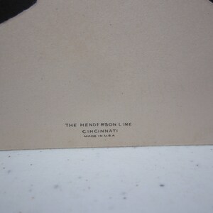 Fantastic Unused Art Deco 1920's-30's Die Cut Henderson Line Wedding ...