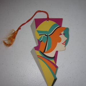 1920's-30's Unused Die Cut Extreme Art Deco Gibson Bridge Tally Card ...