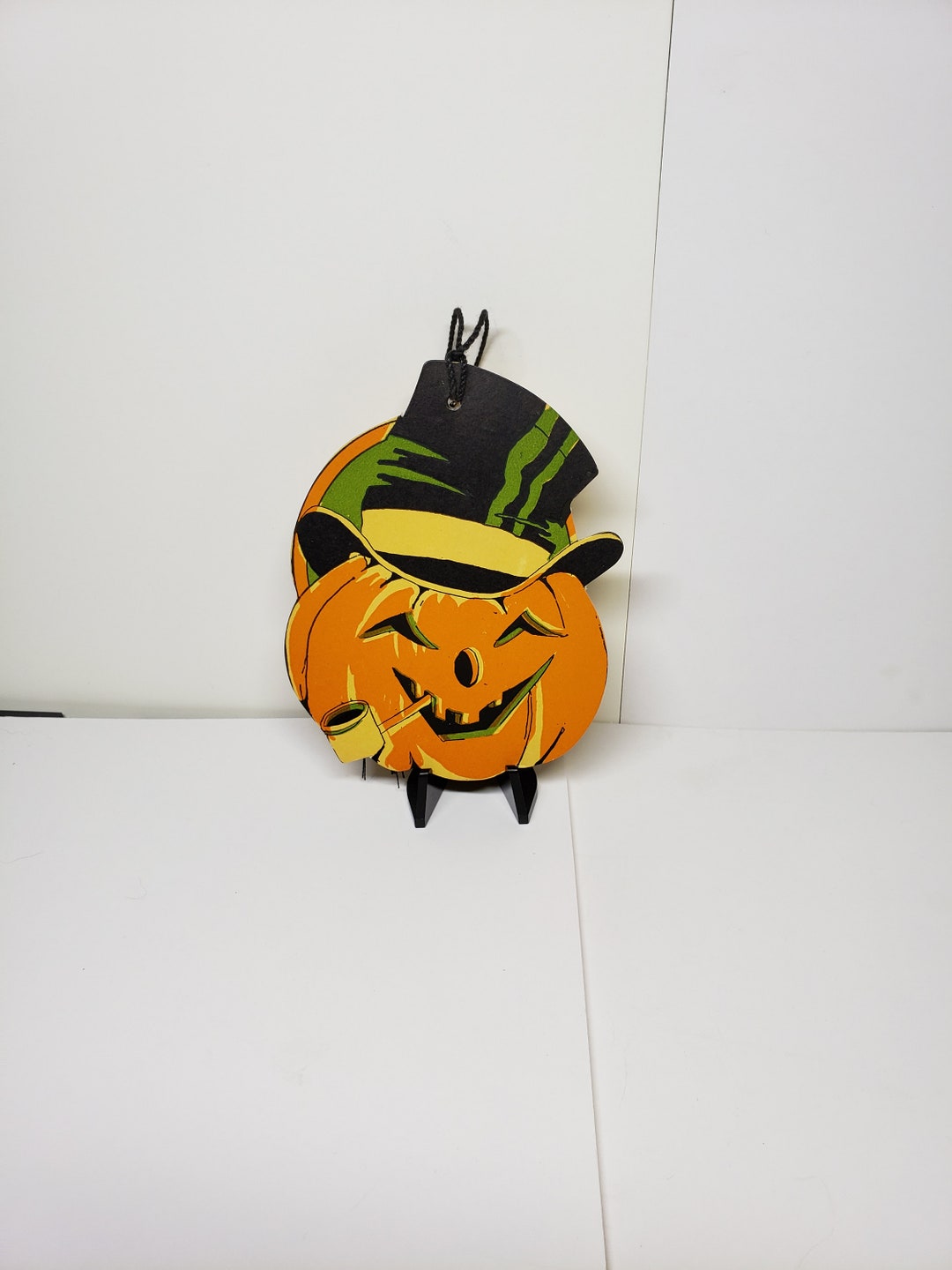 Vintage 1920's-30's Unused Die Cut Hallmark Halloween Bridge Tally Card ...