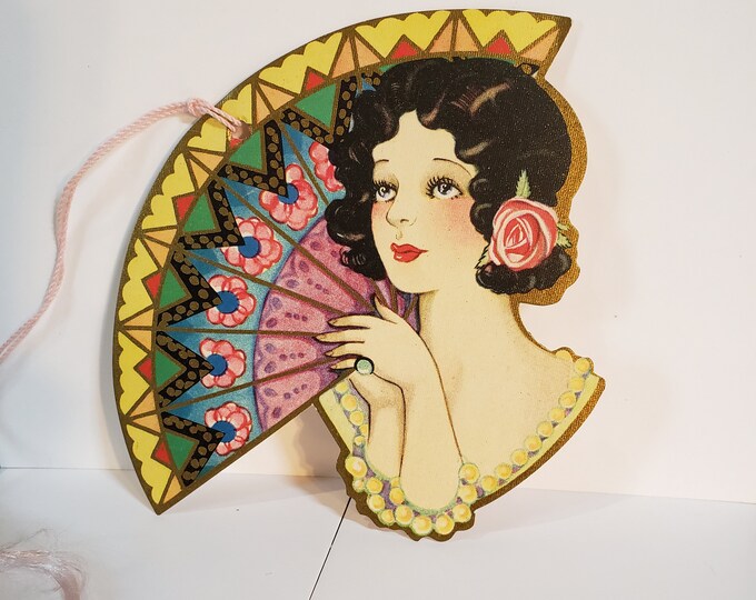 Vintage Unused 1920's-30's Art Deco Die Cut Gold Gilded Bridge Tally ...