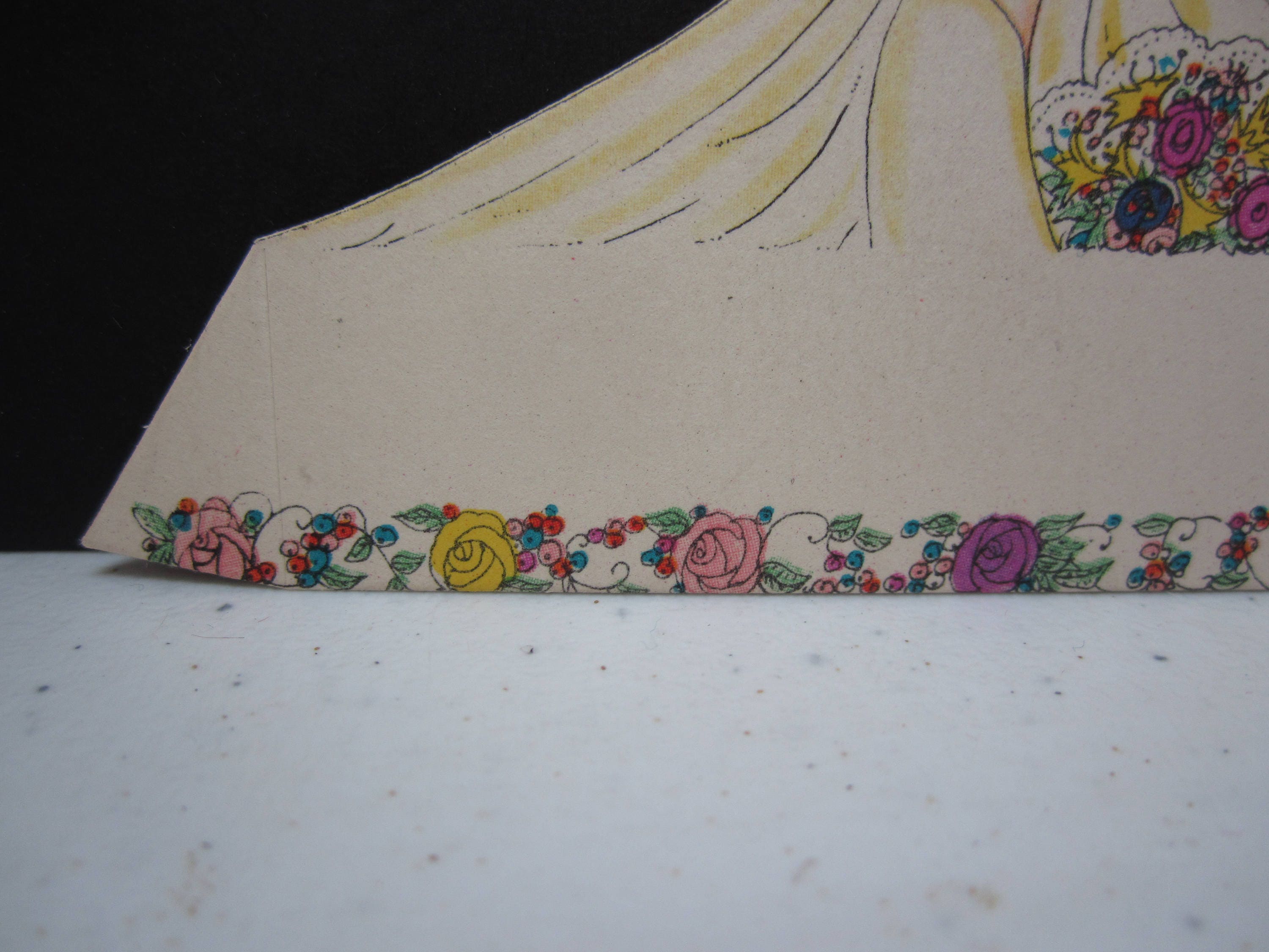 Fantastic Unused Art Deco 1920's-30's Die Cut Henderson Line Wedding ...