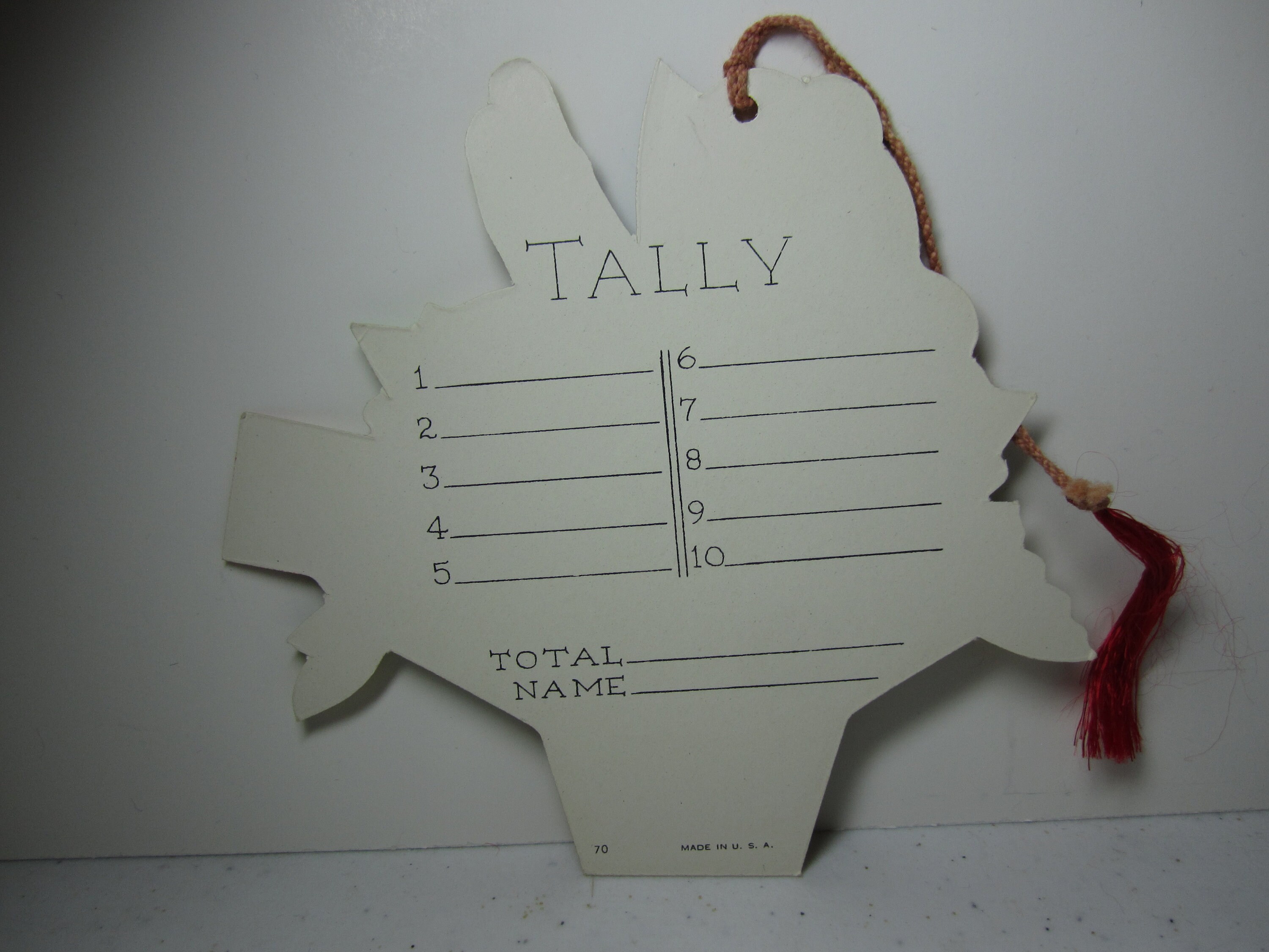 Beautiful Art Deco 1930’s Unused Die Cut Gold Gilded Large Bridge Tally ...