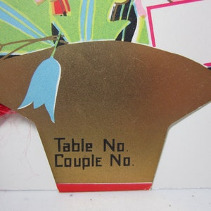 Beautiful Art Deco 1930’s Unused Die Cut Gold Gilded Large Bridge Tally ...