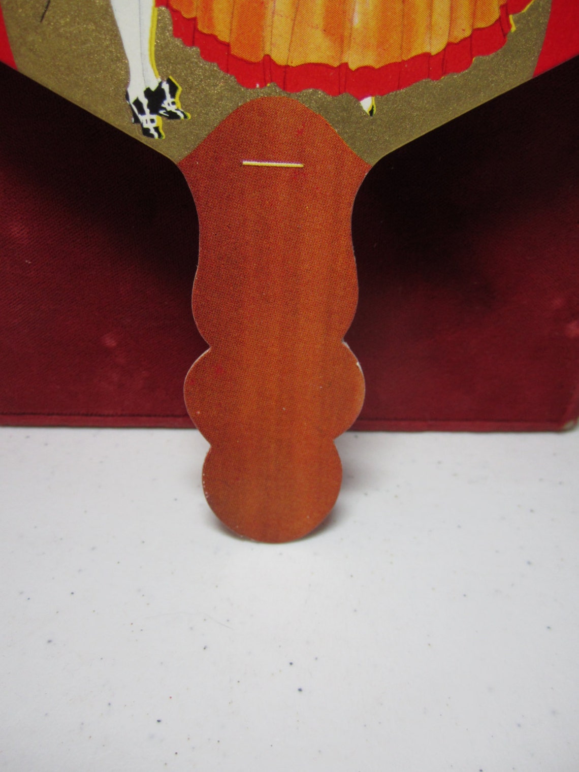 Art Deco 1920's-30's Unused Die Cut Gold Gilded Colorful Bridge Tally ...