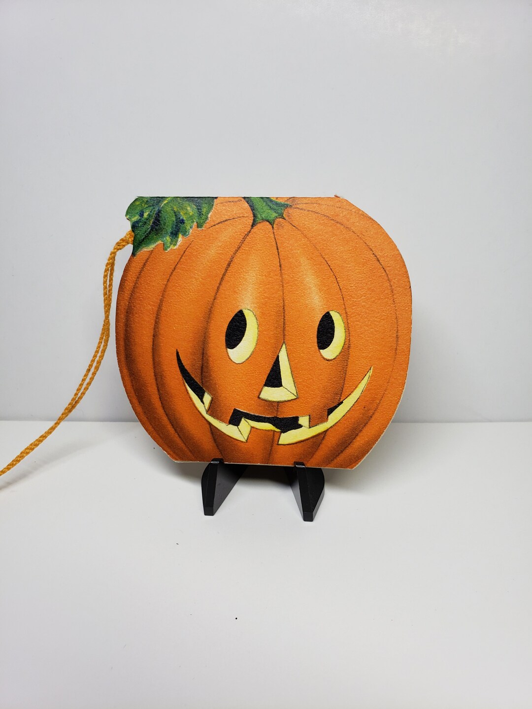Vintage 1950's Unused Die Cut Hallmark Halloween Bridge Tally Card ...