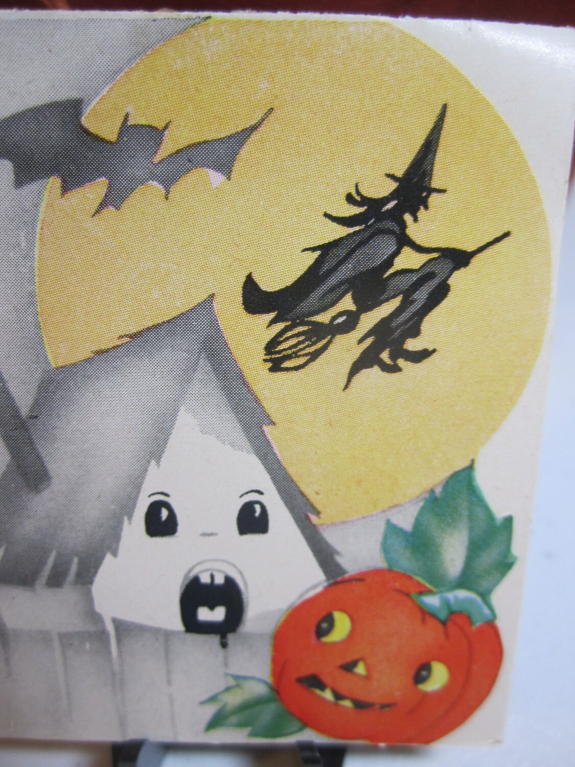 Vintage 1940's Unused Die Cut A-meri-card Halloween Bridge Tally ...