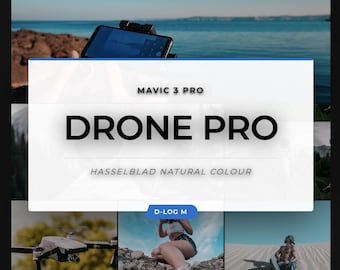 DJI D-Log LUTs (.CUBE) 120+ Drone Color Grades | D-Log to Rec.709 | Mavic / Air / Mini / Phantom