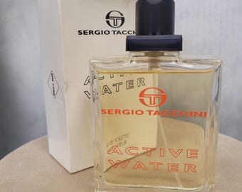 Sergio Tacchini Active Water 100 ml/ 3.4 fl.oz - Eau de Toilette para hombre