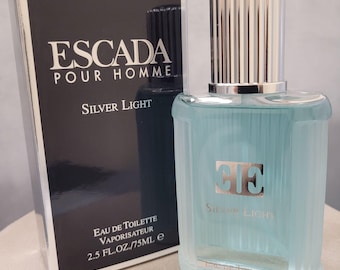 Escada Pour Homme Silver Light 75 ml/ 2.5 fl.oz - EDT hombres - mega raro - único