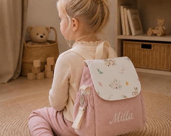 Bolso bordado con nombre | Bolso para cochecito de bebé | Bolso para guardería | Regalo personalizado para bebé, regalo personalizado, regreso a clases