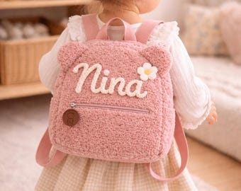 Personalisierter Babyrucksack mit Namensstickerei – Babytasche und Kinderzimmerausstattung