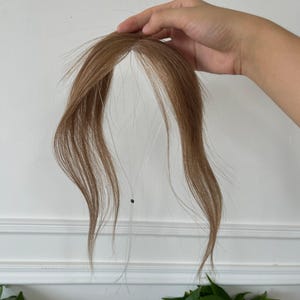 Extensions de cheveux 100 % naturels avec fil halo, n° 4, châtain moyen, invisible, pour un volume optimal et une chevelure clairsemée.