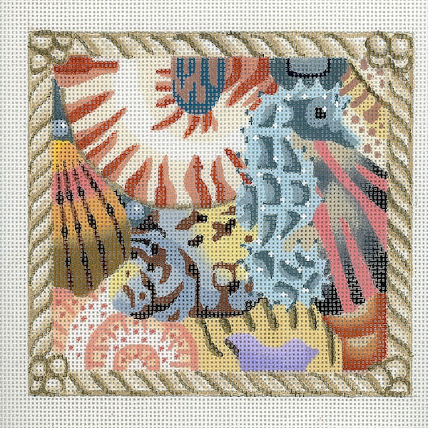 Handpainted Needlepoint Canvas Etsy