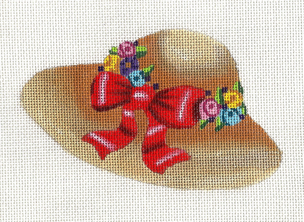Gardening Hat Needlepoint Canvas Etsy