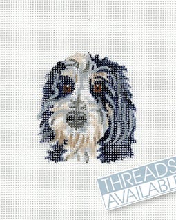 Bernedoodle Needlepoint /Dog Needlepoint/Hand Painted Needlepoint Canvas By ADragonsTaleDirect By ADragonsTaleDirect Shop owned by Deborah 15 years on Etsy