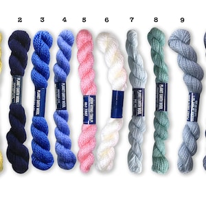 Needlepoint Threads / Background Colors / 7 dollars per skein