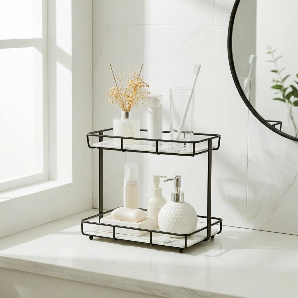 Bathroom Counter Organizer - Etsy