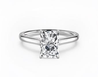 Radiant Cut Lab Diamond Engagement Ring, IGI Certified Lab Diamond Ring, Anniversary Ring, Diamond Ring, Popular ring, Engagement Ring, Ring