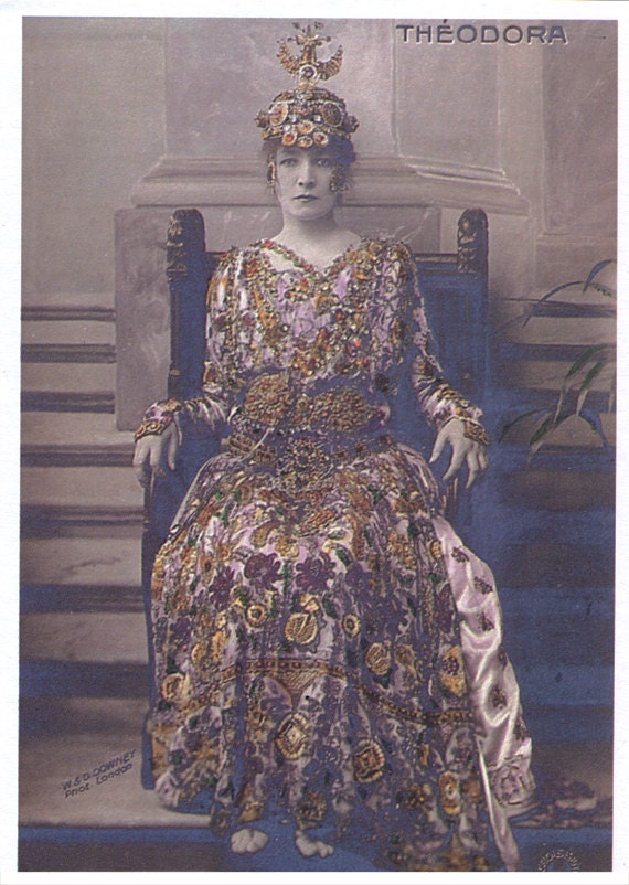 Sarah Bernhardt 1844 1923 In The Role Of Theodora Vintage Etsy Sarah Bernhardt 1844 1923 In The Role Of Theodora Vintage Etsy