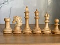 Handmade Only Wooden Chess Pieces, Hand Carved Staunton Chess Set, Luxury Chess Gift for Boyfriend & Chess Lovers, Graduation Gifts