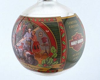 Harley-Davidson  Ornaments Set of 3 1999, 2000