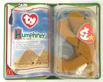 Ty McDonald's Teenie Beanie Babies Legends Humphrey the Camel 2000 NIP