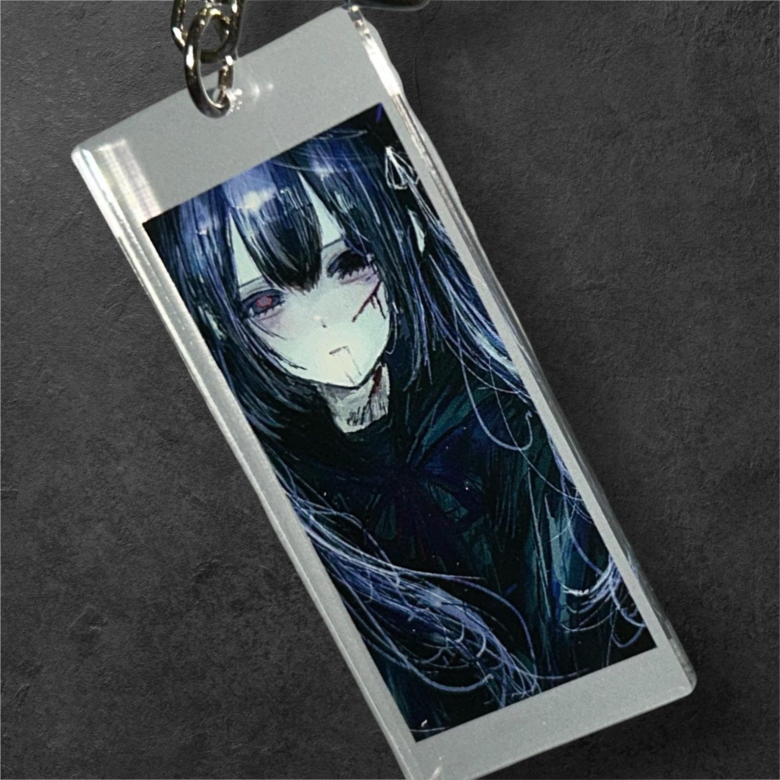 Tanzaku Acrylic Keychain 'before I Break' - Long Acrylic Keychain ...