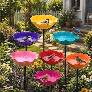 Butterfly birdbath - Etsy 日本