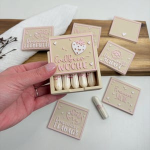 Tampon Box / Schiebedeckel / Menstruation / Mädels Kram