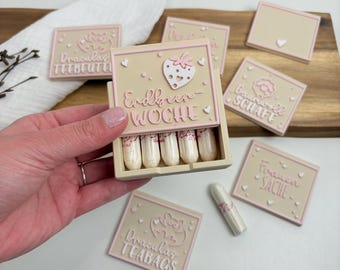 Tampon Box / Schiebedeckel / Menstruation / Mädels Kram