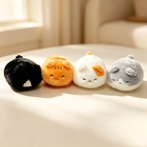 Süße Katze Handgelenk Rest Plüschtier, Schreibtisch Buddy, weiches Stress Relief Spielzeug, Palmen Größe Katze, Büro Schreibtisch Dekor, Geschenk für Mädchen
