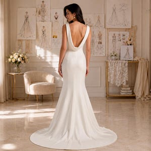 etsy mermaid wedding dress Mermaid Bridal Dress