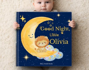 Gift for baby | Personalized Bedtime Storybook Baby Shower Christening Baptism First Birthday | Newborn Present
