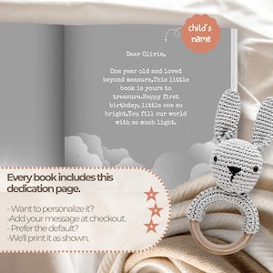 First Birthday Personalized Book