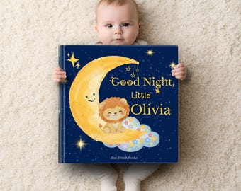 Regalo per neonato / Libro di fiabe della buonanotte personalizzato per baby shower, battesimo, primo compleanno / regalo per neonato