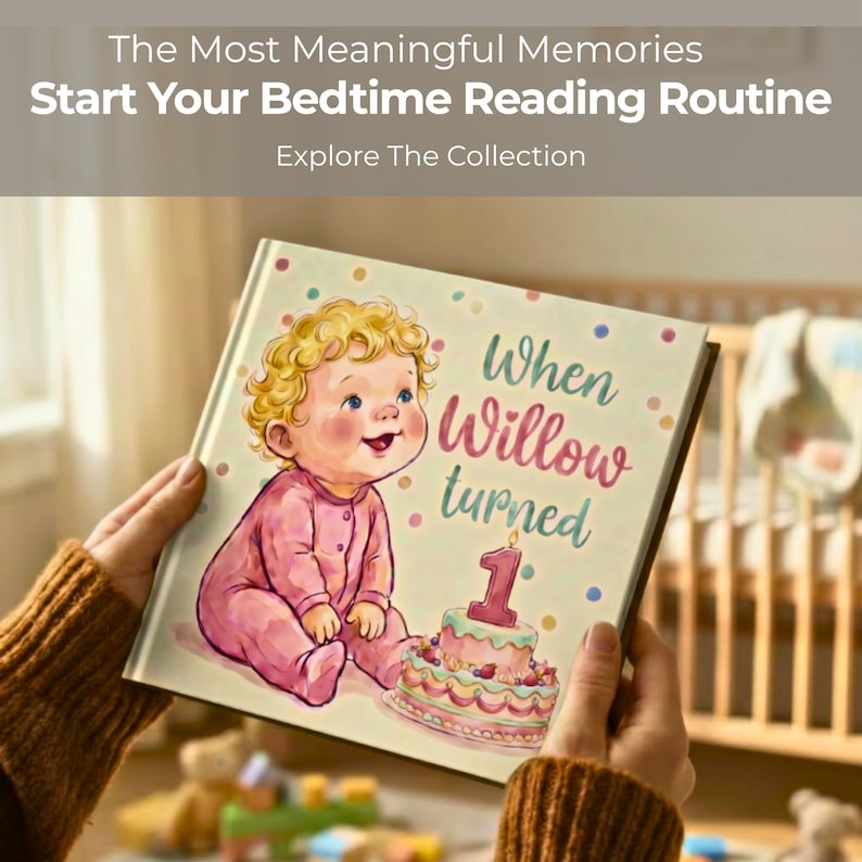 First Birthday Personalized Book