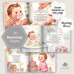 First Birthday Personalized Book