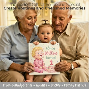 First Birthday Personalized Book