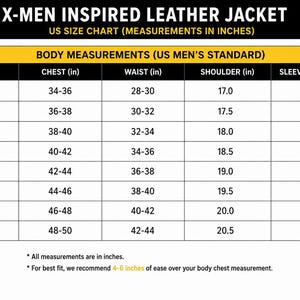 X-Men Inspired Mutant Leather Jacket, Yellow Black Cosplay Bomber, Superhero Costume Jacket image 5
