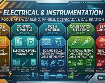 HSE Method Statement Bundle | Electrical, Instrumentation & HVAC Works Safety