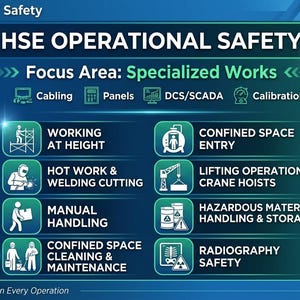 HSE Method Statement Bundle | Operational Safety & High-Risk Work Procedures